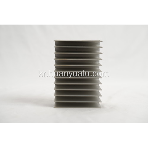 정밀 엔지니어링 알루미늄 압출 라디에이터